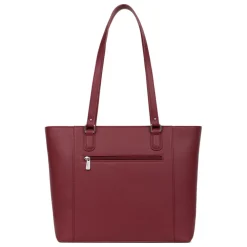 Sac cabas porté épaule A4 MAYA Carmin rouge Maya