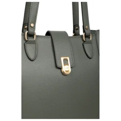 Sac cabas porté épaule A4 MERLINE Kaki Olia