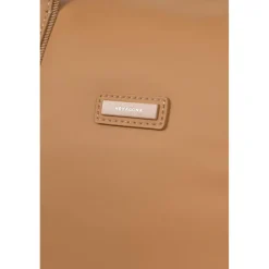 Sac cabas porté épaule A4 TARA Tan Lucie marron caramel