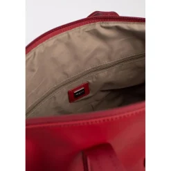 Sac cabas porté épaule A4 TARA Rouge foncé Tess
