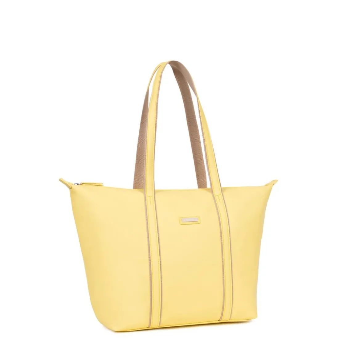 Sac cabas porté épaule A4 TARA Jaune Lou