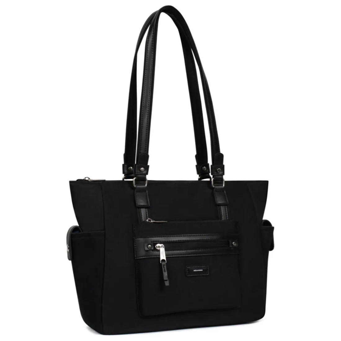 Sac cabas porté épaule A4 YONA Noir Adele