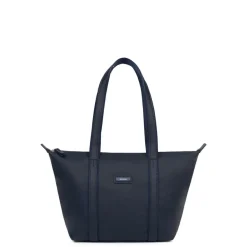 Sac cabas porté épaule TARA Bleu nuit Cara noir