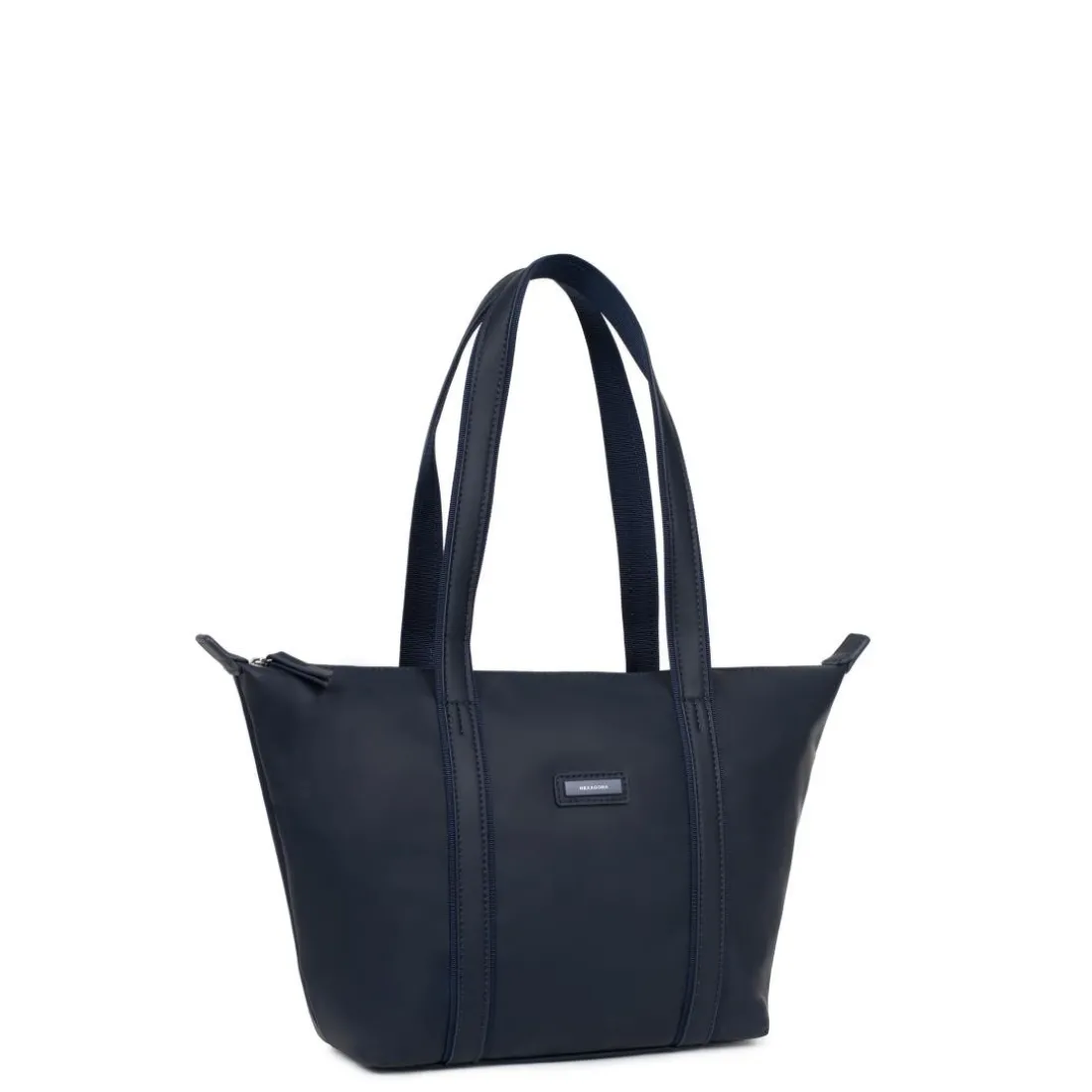 Sac cabas porté épaule TARA Bleu nuit Cara noir
