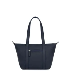 Sac cabas porté épaule TARA Bleu nuit Cara noir