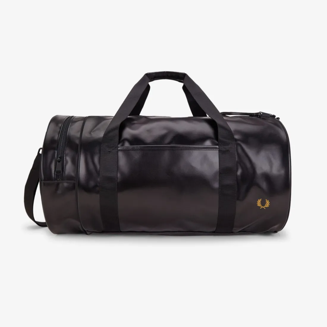Sac de sport classique ton sur ton noir/doré
