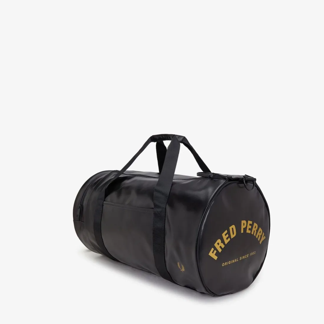 Sac de sport classique ton sur ton noir/doré
