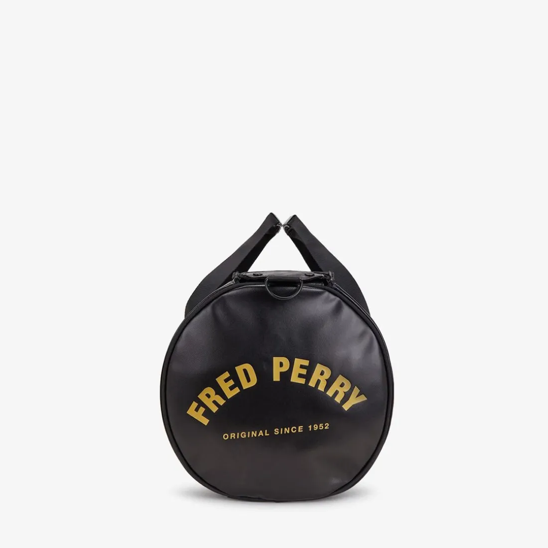 Sac de sport classique ton sur ton noir/doré