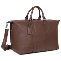 Sac de voyage Cuir CONFORT Chocolat Scott