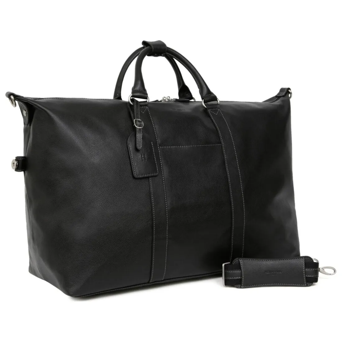 Sac de voyage Cuir CONFORT Noir Jett