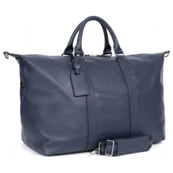 Sac de voyage Cuir CONFORT Marine Ian