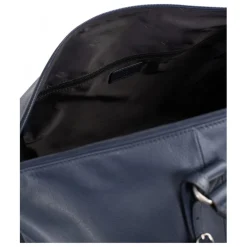 Sac de voyage Cuir CONFORT Marine Ian