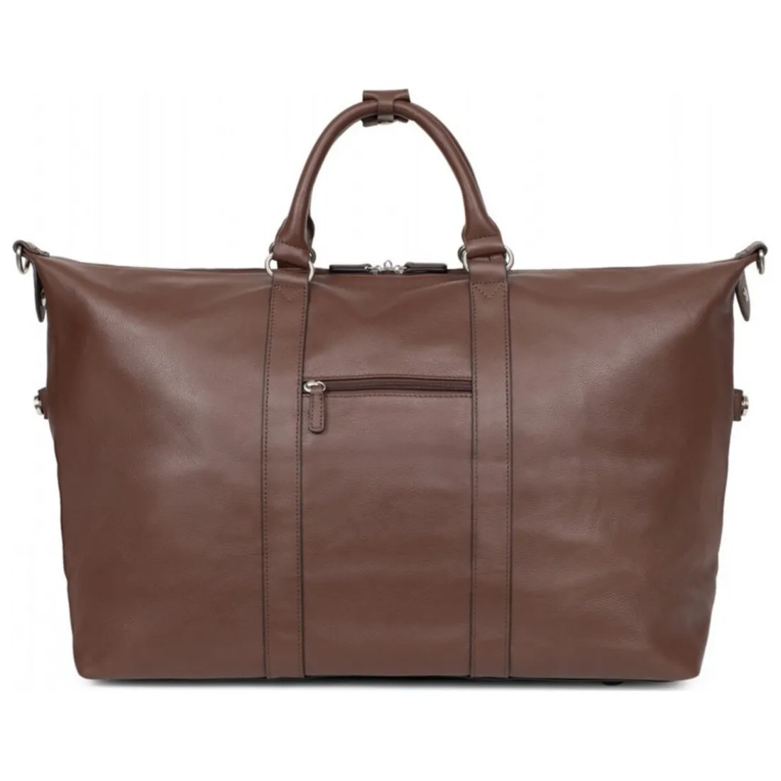 Sac de voyage Cuir CONFORT Chocolat Quin