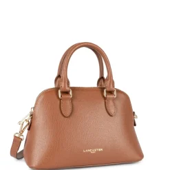 Sac demi lune Zippé M Sierra Jia en cuir marron
