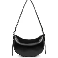 Sac Demi Lune Zippé Suave Ace - Noir
