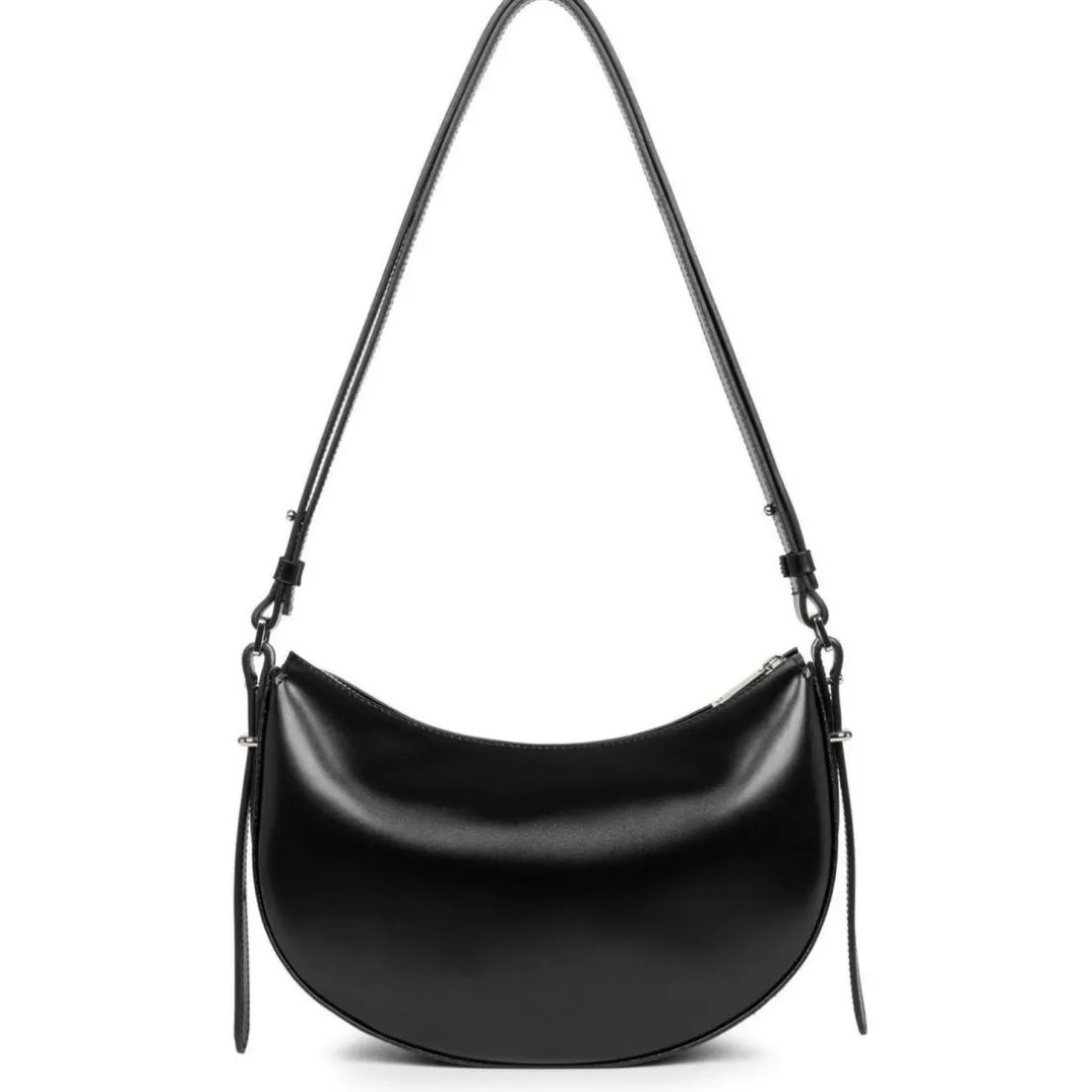 Sac Demi Lune Zippé Suave Ace - Noir