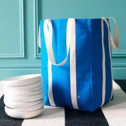 Sac maxi Poppins Iona Bleu Mécano 48 x 33 x 33 orange rougeâtre