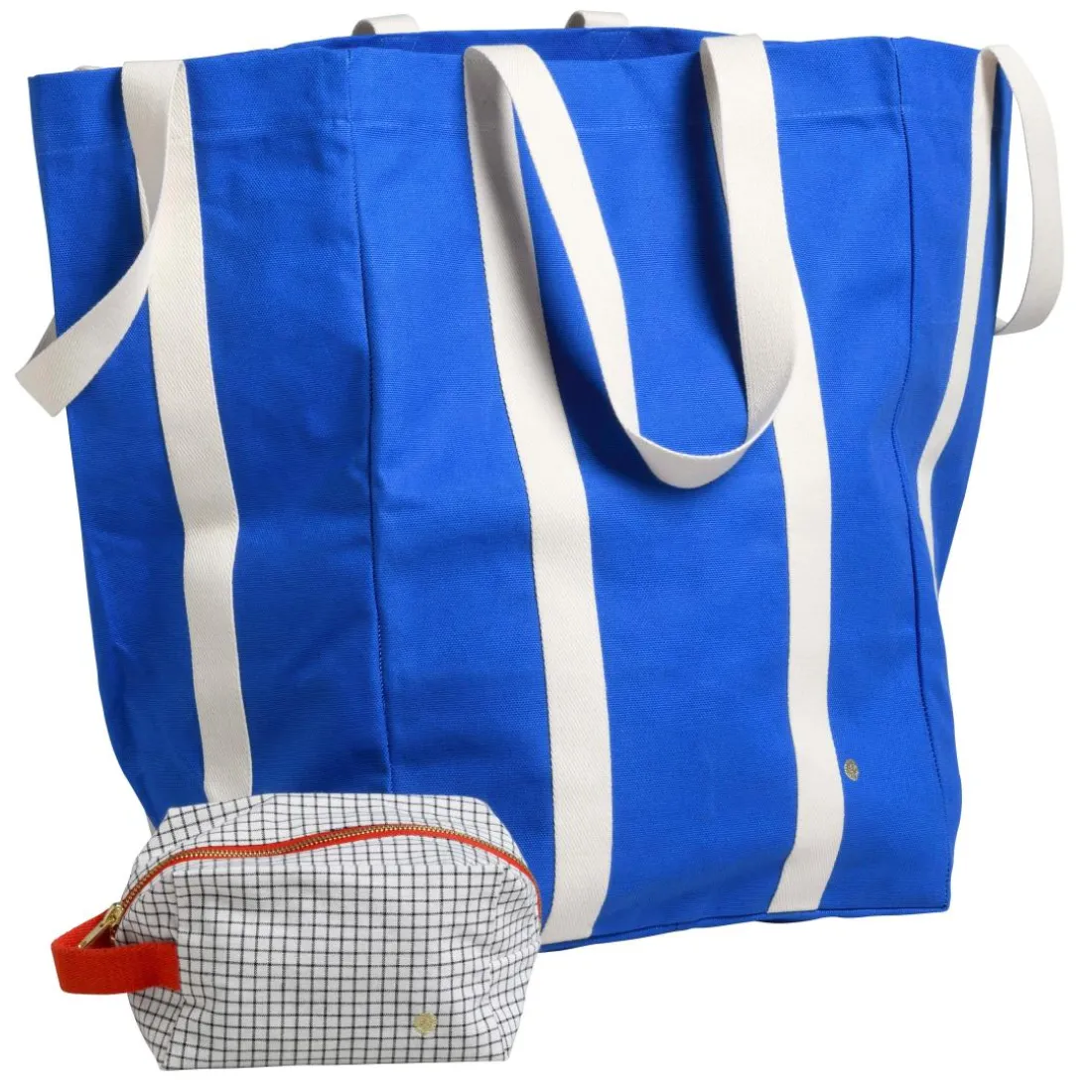 Sac maxi Poppins Iona Bleu Mécano 48 x 33 x 33 orange rougeâtre