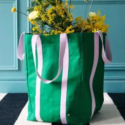 Sac maxi Poppins Iona Gazon 48 x 33 x 33 vert