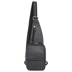 Sac monobretelle Cuir CONFORT Marine