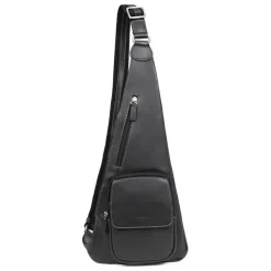 Sac monobretelle Cuir FELIN Noir