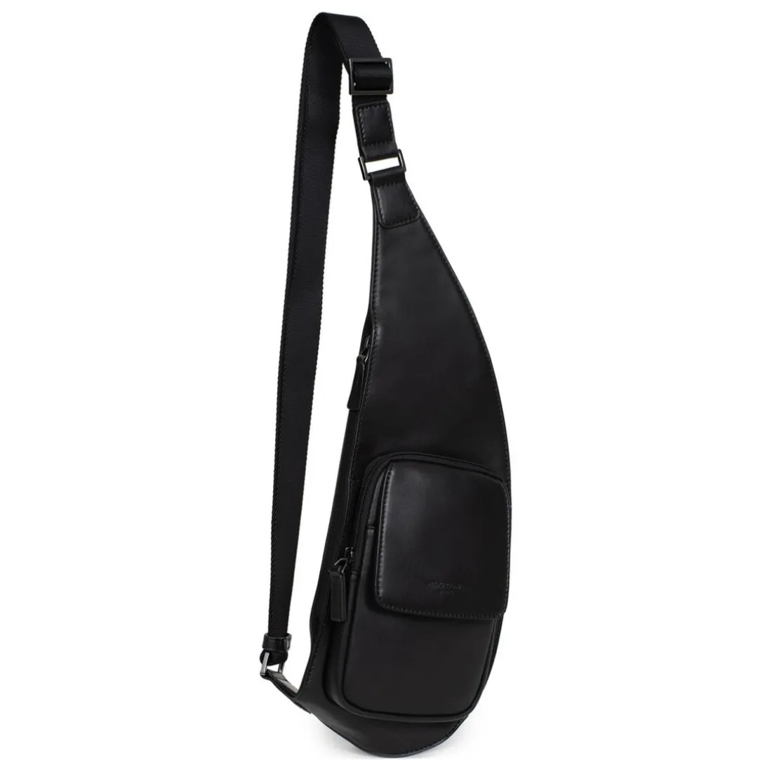 Sac monobretelle Cuir SOFTSTUDIO Noir Rolf
