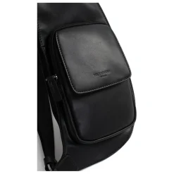 Sac monobretelle Cuir SOFTSTUDIO Noir Rolf