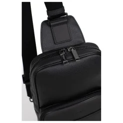 Sac monobretelle noir Ezra