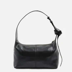 Sac noir en cuir