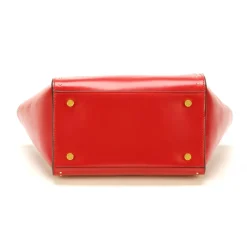 Sac porté main / bandoulière Femme cuir rouge - Arthur & Aston Rouge