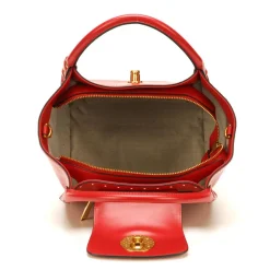 Sac porté main / bandoulière Femme cuir rouge - Arthur & Aston Rouge