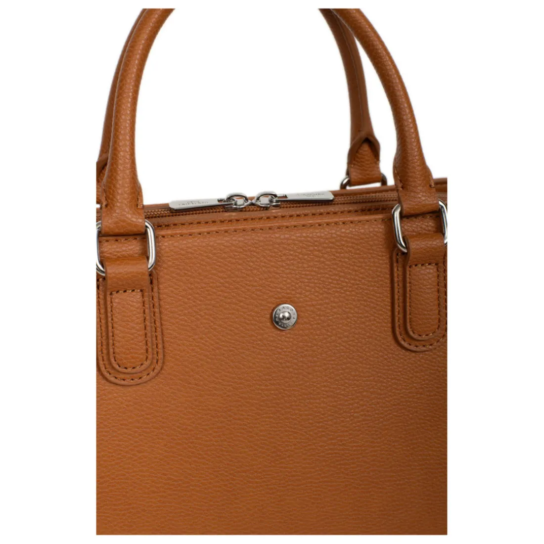 Sac porté main 2 poignées MAYA Caramel Agnes