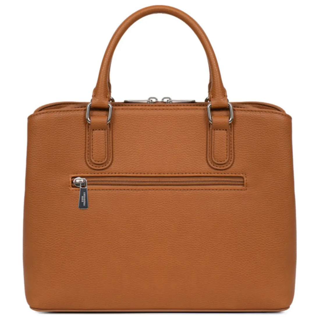 Sac porté main 2 poignées MAYA Caramel Agnes