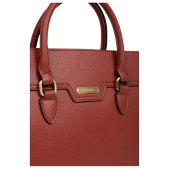 Sac porté main 2 poignées MERLINE Brique Page