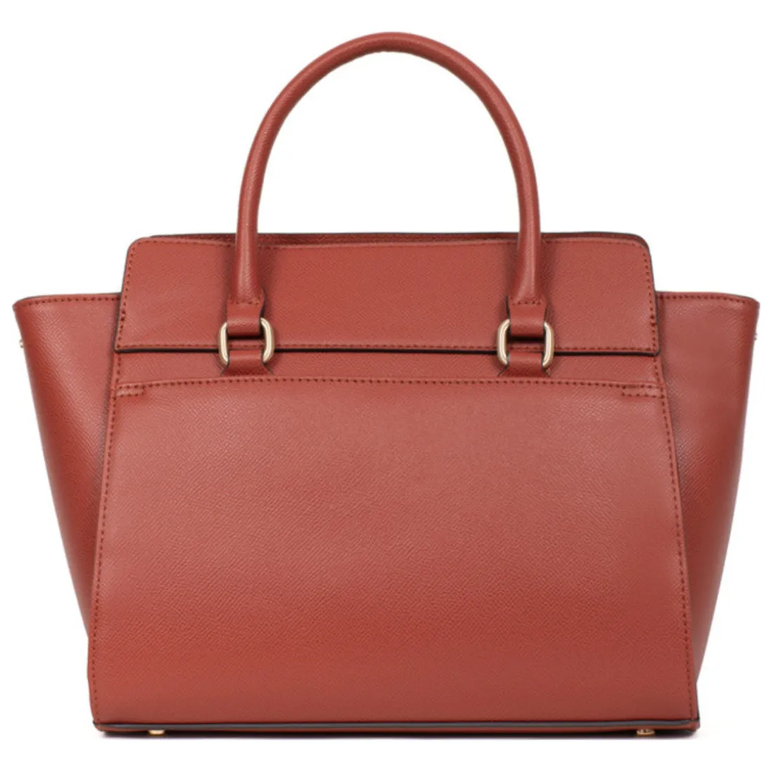Sac porté main 2 poignées MERLINE Brique Page