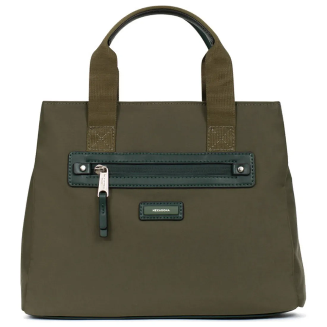 Sac porté main 2 poignées YONA Kaki Ava