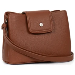 Sac porté épaule 1 anse MAYA Caramel Ana