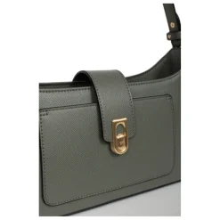 Sac porté épaule 1 anse MERLINE Kaki Agnes