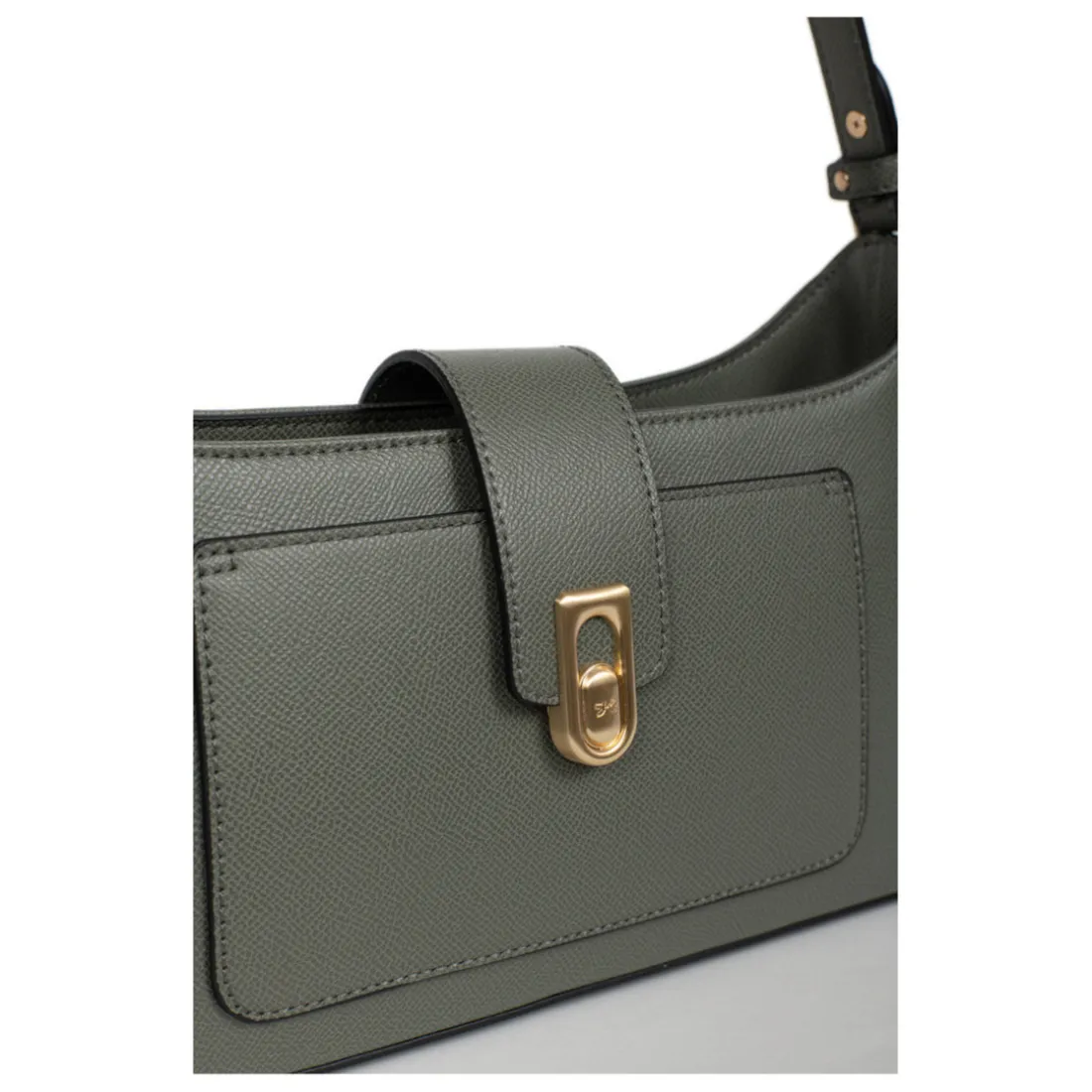 Sac porté épaule 1 anse MERLINE Kaki Agnes