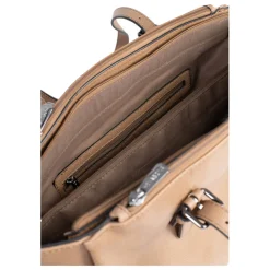 Sac porté épaule 2 anses - A4 - Écorce - Gracieuse beige
