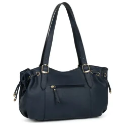 Sac porté épaule 2 anses TOSCANE Marine