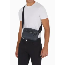 Sac porté travers homme marine
