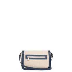Sac porté travers JUDY Beige/Marine Demi