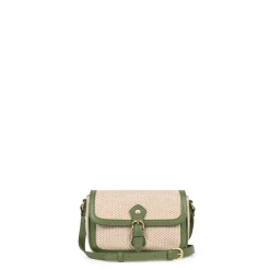 Sac porté travers JUDY Sable/Kaki Alice beige