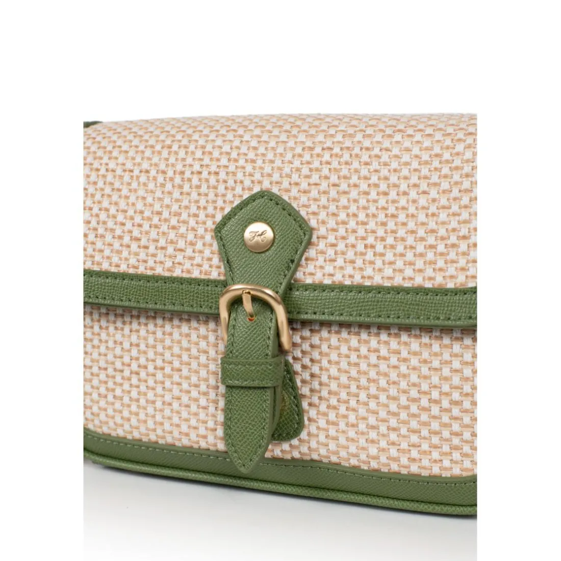 Sac porté travers JUDY Sable/Kaki Alice beige
