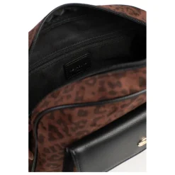 Sac porté travers LEONIE Imprimé Chocolat Elia