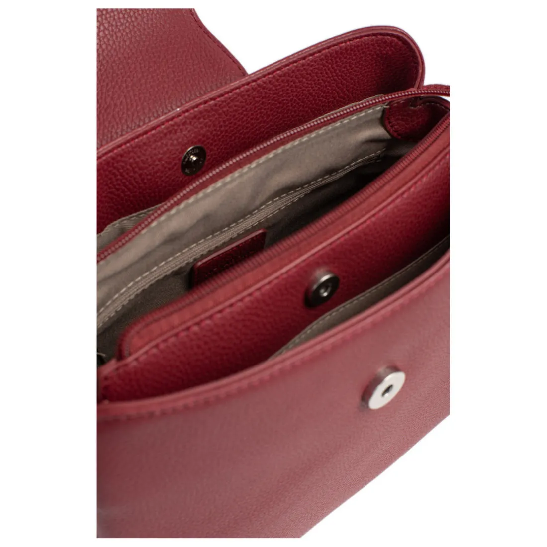 Sac porté travers MAYA Carmin rouge Xena