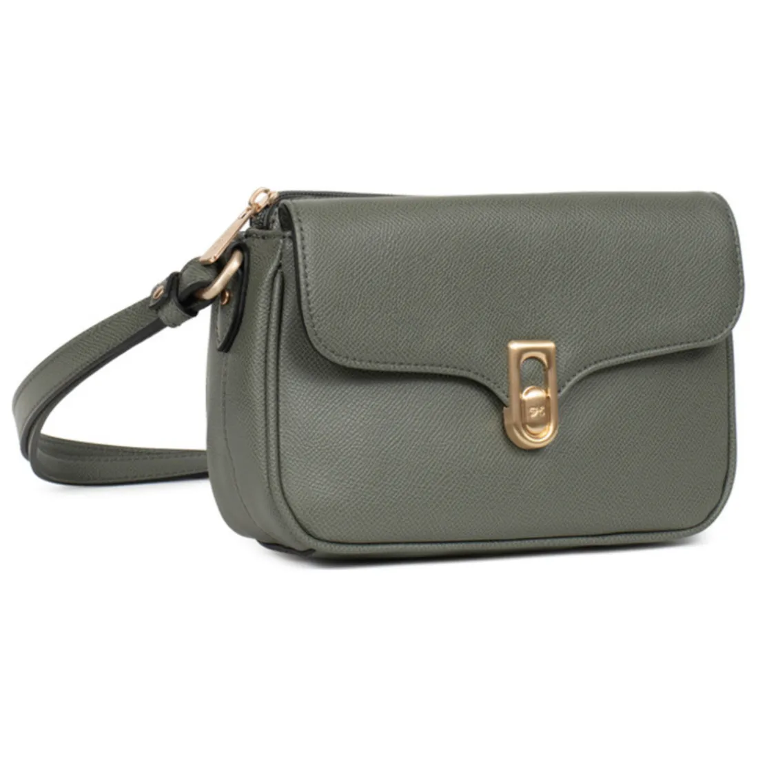 Sac porté travers MERLINE Kaki Tia