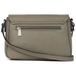 Sac porté travers MIRABELLE Olive en cuir Julia