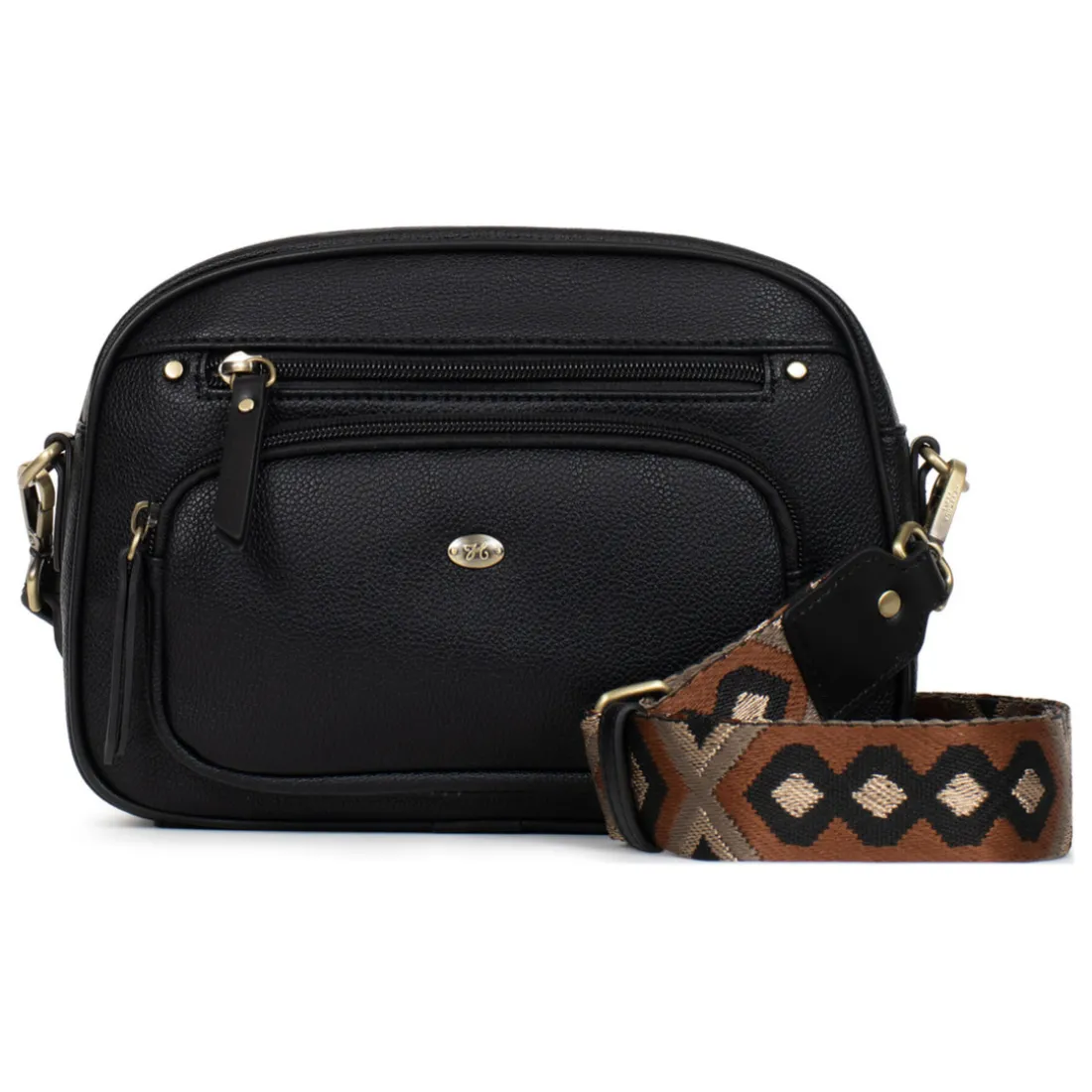 Sac porté travers RONDA Noir Ruby